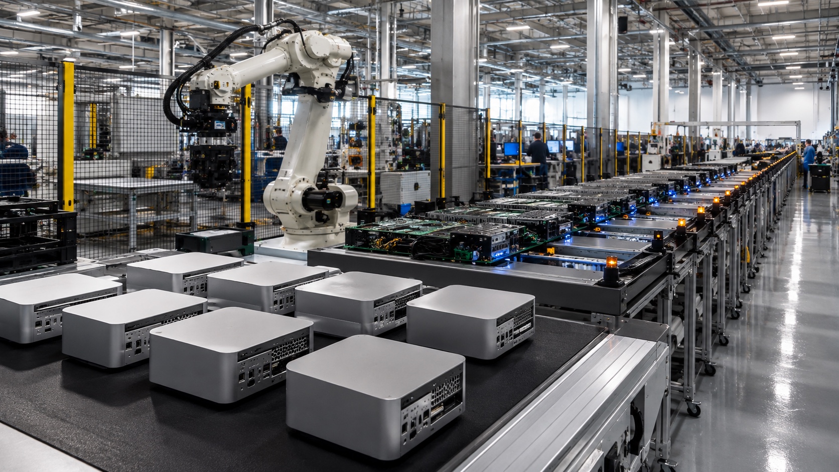 Apple ouvre son usine de Houston pour produire des serveurs IA et bientôt des Mac mini