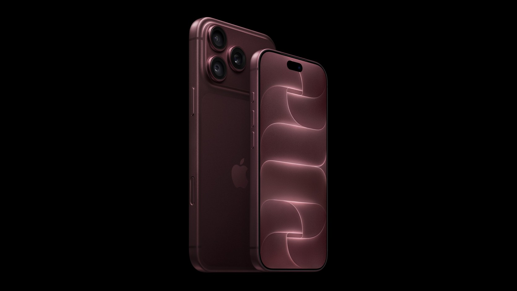 Les iPhone 18 Pro et iPhone 18 Pro Max officiels, vus de face et de dos.